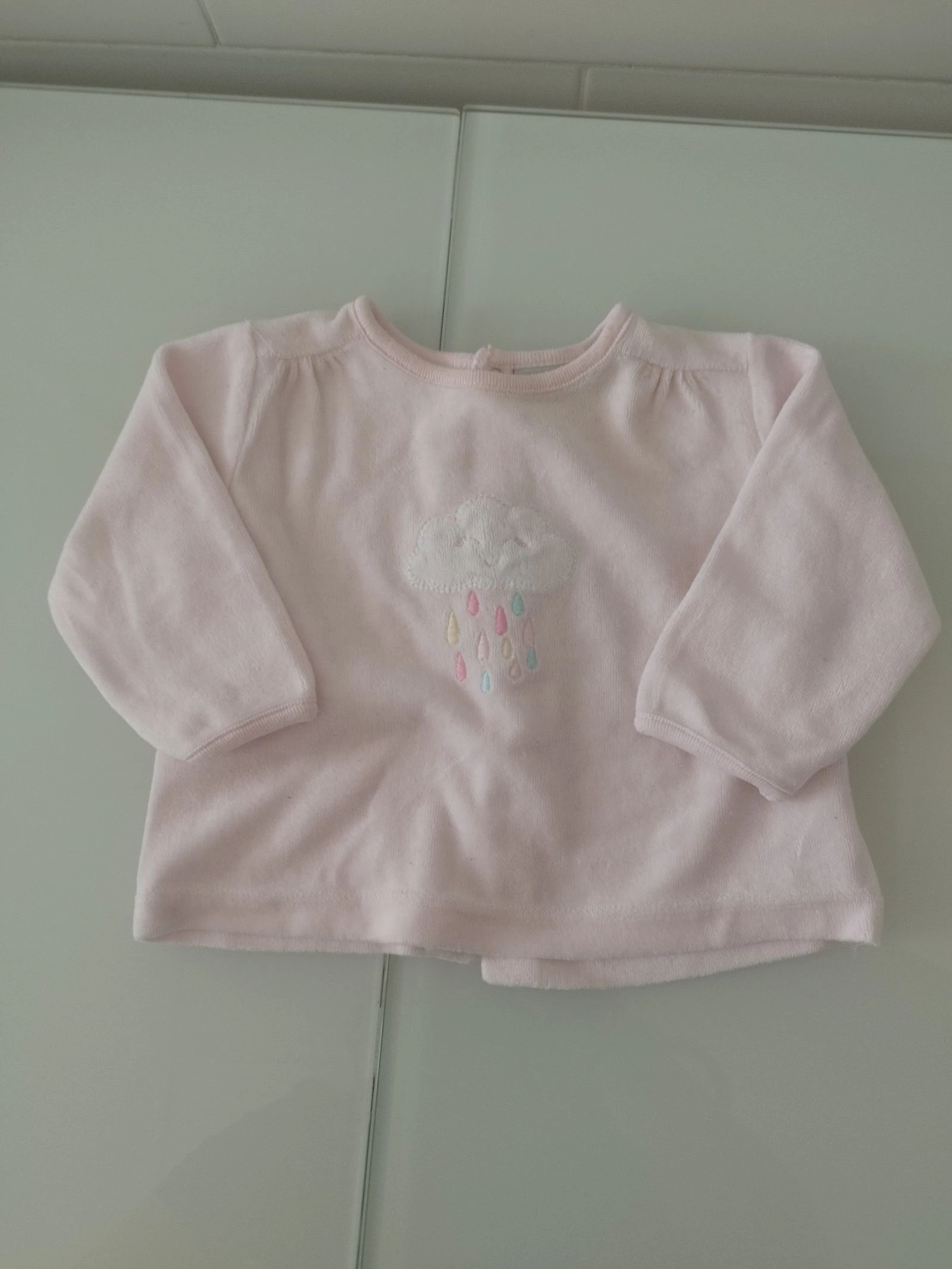 Pijama de duas peças quentinho para o inverno bebê 3-6 meses – photo 2